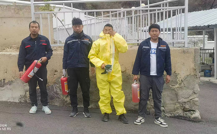 德欽縣污水處理廠應(yīng)急培訓(xùn)、實(shí)操演練
